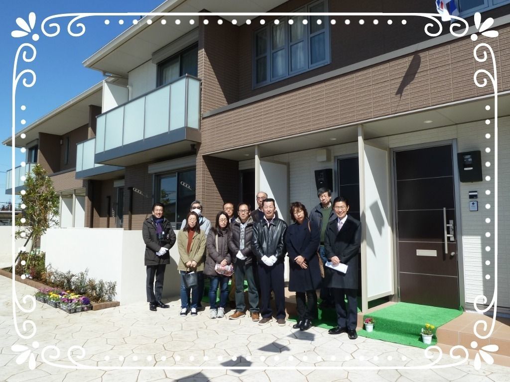 平成30年3月9・10・11日　新築アパート見学会開催！