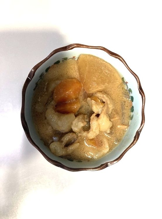 味噌の牛もつ煮